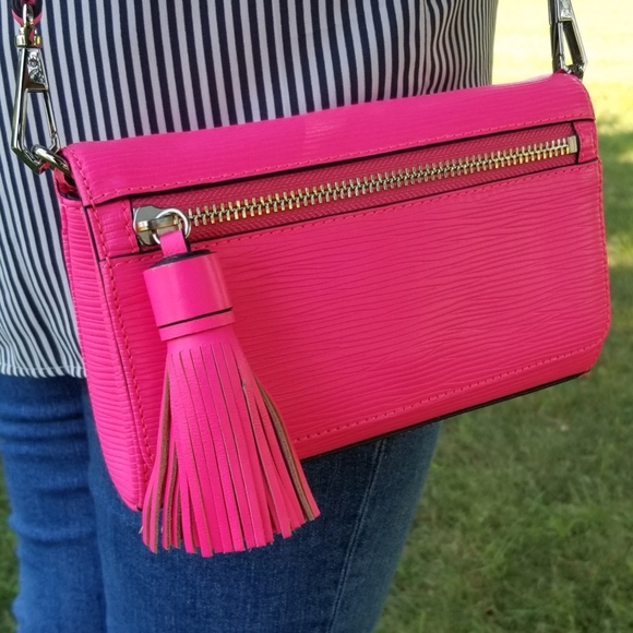 REBECCA MINKOFF | Electric Pink Crossbody Bag - Picture 5 of 5
